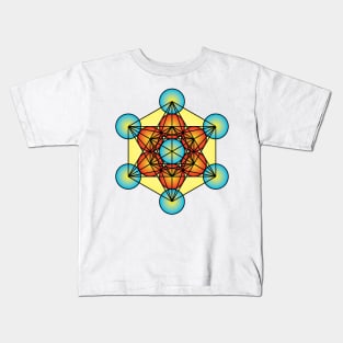 Metatron's Cube Kids T-Shirt